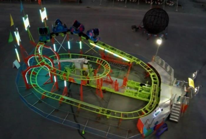 Back-Spin Roller Coaster